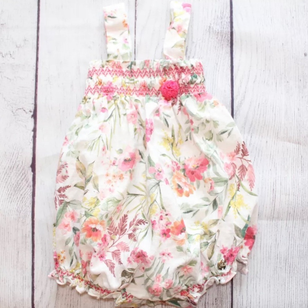PAZ Rodriguez Baby Girl Floral Romano